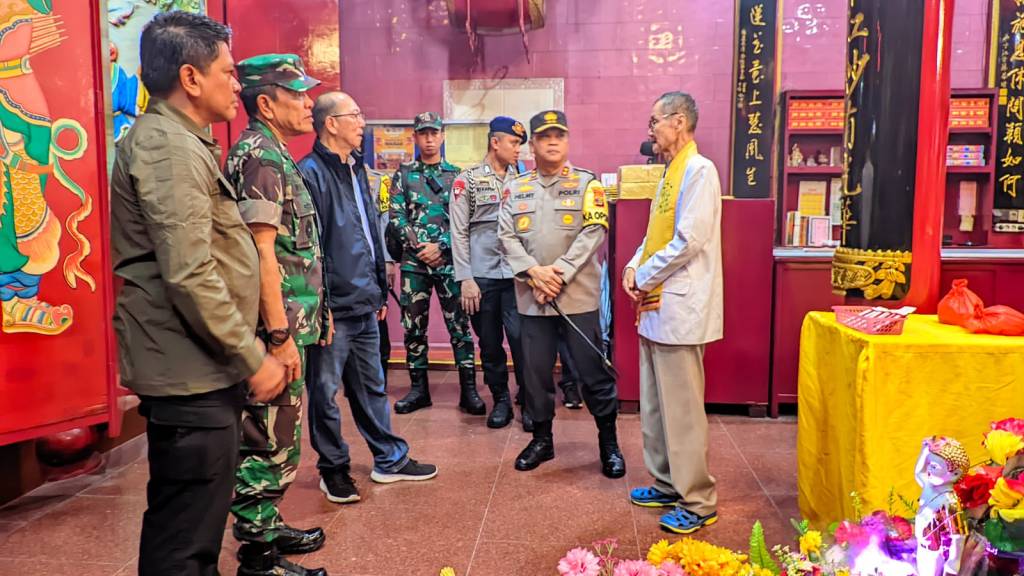 Berikan Keamanan Kenyamanan Ibadah Waisak Polisi Siapkan 88 Personil