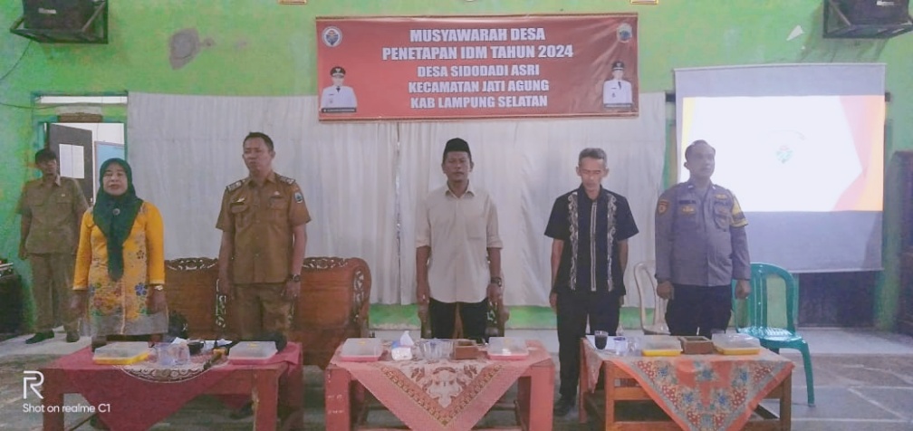 Berstatus Desa Maju,Nilai IDM Desa Sidoda Asri Capai 0,7337