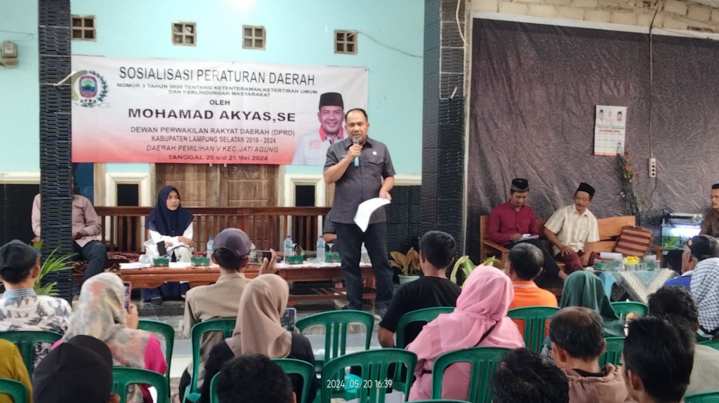 M Akyas Ajak Masyarakat Jaga Ketentraman, Ketertiban Umum