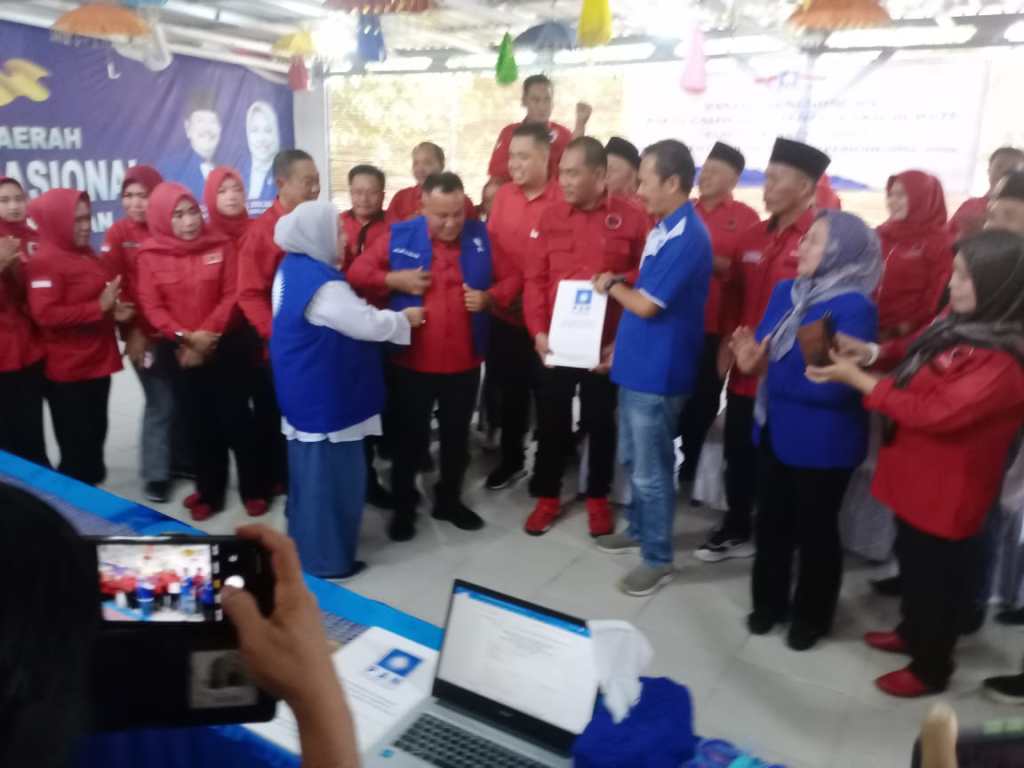 Nanang Ermanto Kembalikan Formulir di PAN, Ketua DPD PAN Tanyakan Istri dan Apresiasi Penghargaan Program Stunting