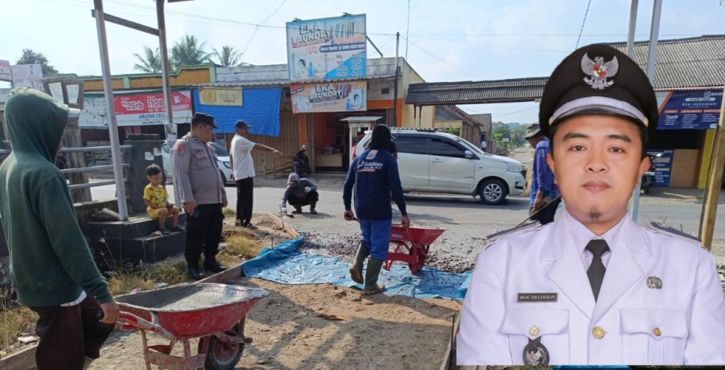 Tingkatkan Ketahanan Pangan Pemdes Sidodadi Realisasikan Pembangunan Jalan Usaha&nbsp;Tani