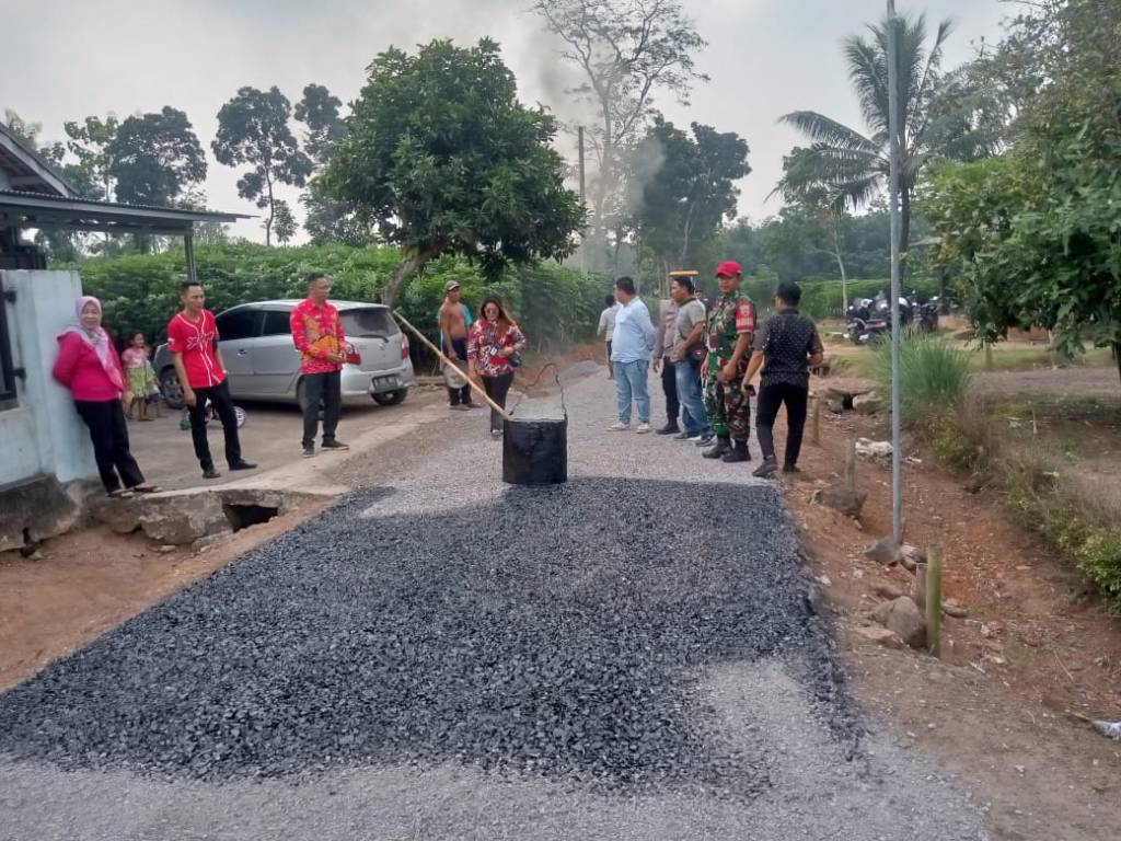 Dukung Program Ketahanan Pangan Pemdes Margomulyo Bangun Akses&nbsp;Pertanian