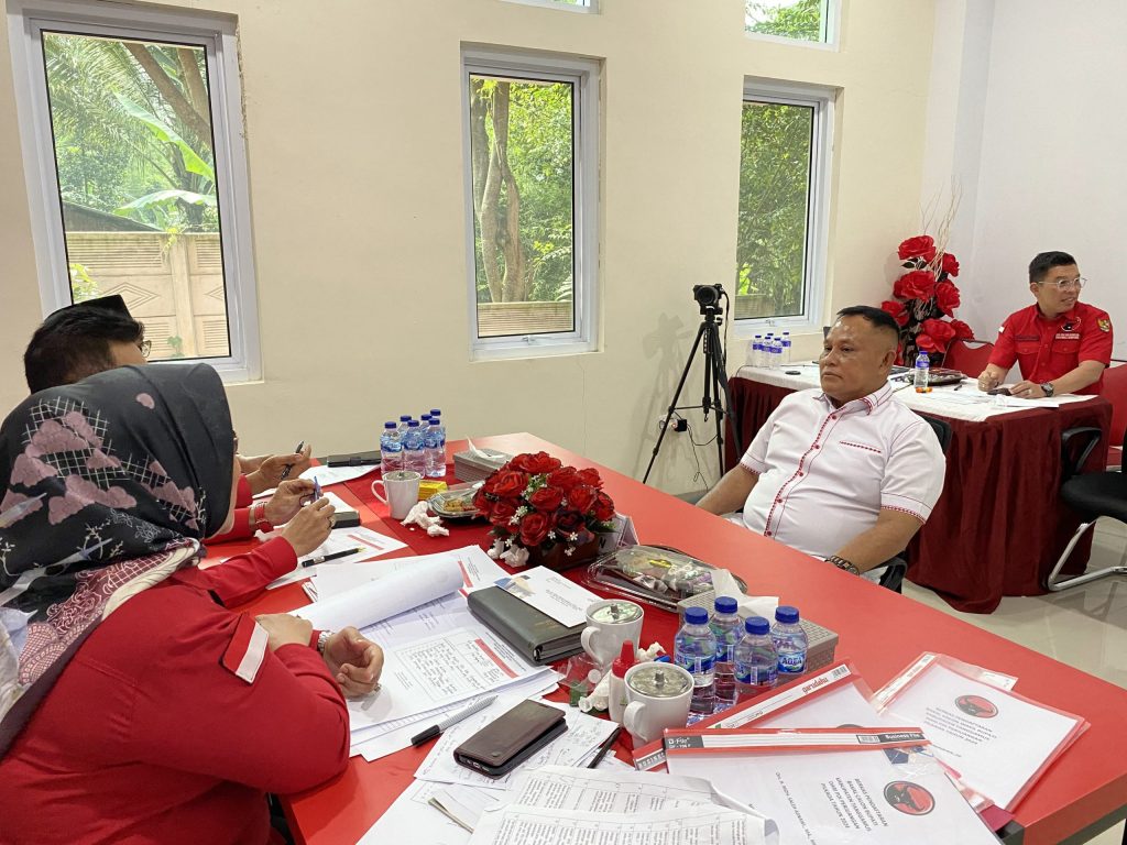 Ketua DPC PDI Perjuangan Kabupaten Lampung Selatan Nanang Ermanto Ikuti Pendalaman Bakal Calon Kepala&nbsp;Daerah