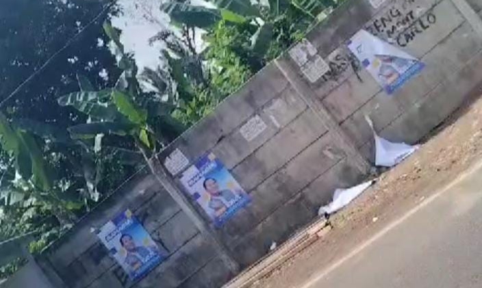 Banner Milik Calon Walikota Bandarlampung Dirusak OTK, Refky : Akan Kami Selidiki dan Awasi