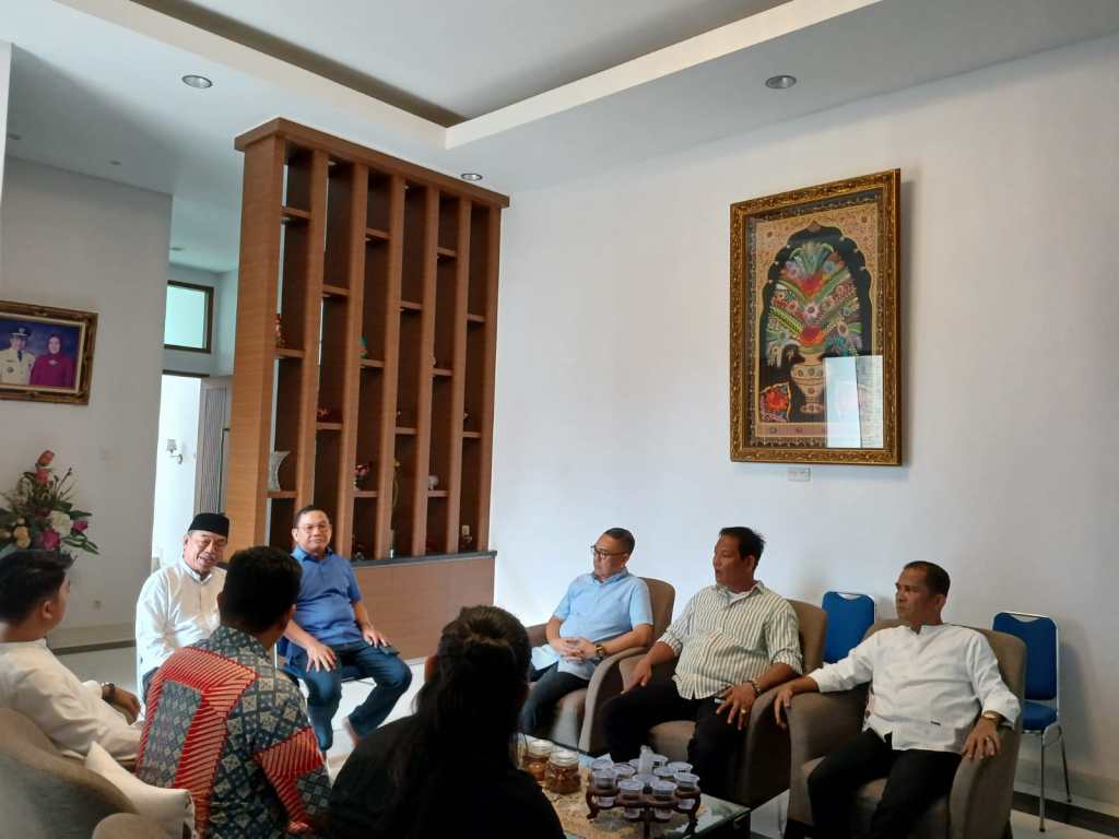 Bacagub Hanan Terima Kunjungan Silaturahmi Dari Relawan Kami Gibran