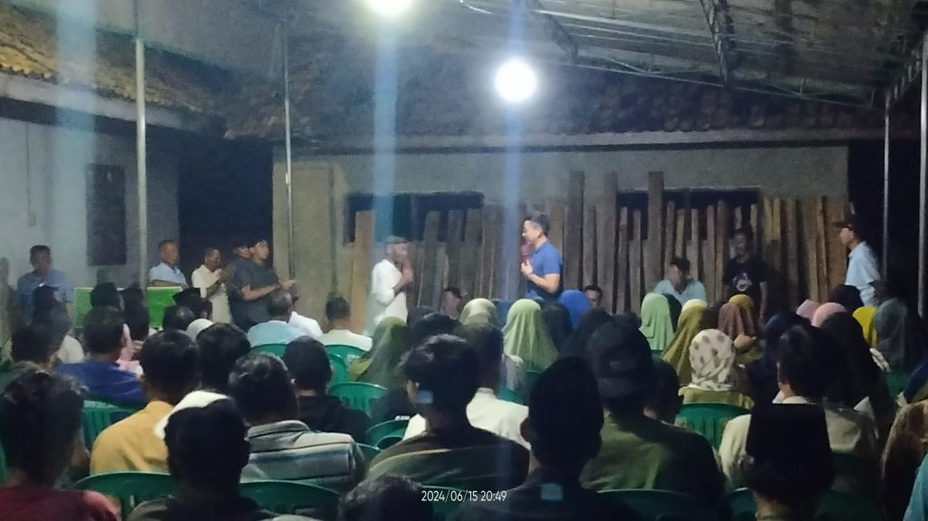 Egi Sapa Warga Sidomulyo, Pupuk Bersubsidi dan Peningkatan UMKM Jadi Aspirasi Warga