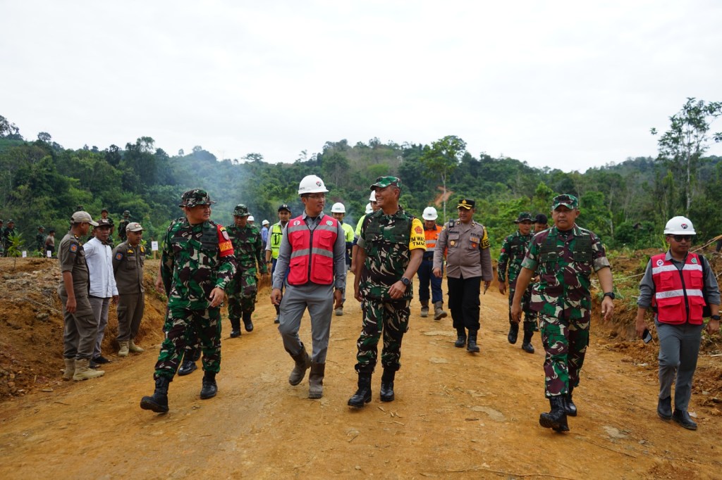 Mayjen TNI Drajad Brima Yoga Akui TMMD 121 Kodim 0904/Paser Berjalan&nbsp;Baik