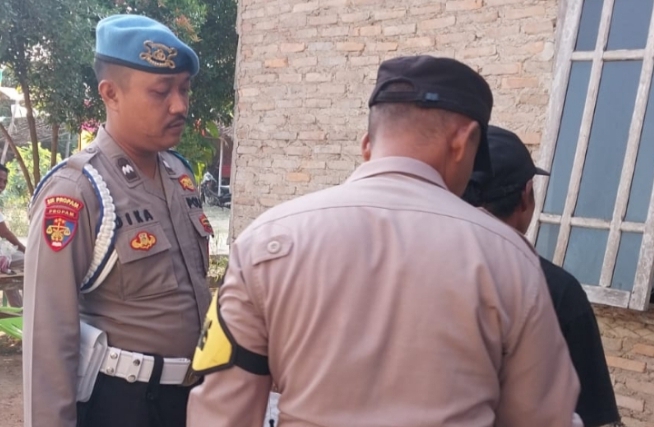 Cegah Aksi Premanisme dan Kejahatan Polsek Candipuro Lakukan Patroli