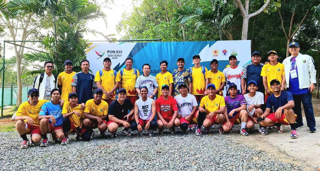 Marindo Kurniawan Berikan Semangat dan Motivasi Ke Kontingen Lampung PON XXI&nbsp;Aceh-Sumut