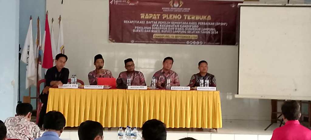 PPK Kecamatan Candipuro Gelar Rapat Pleno&nbsp;DPSHP