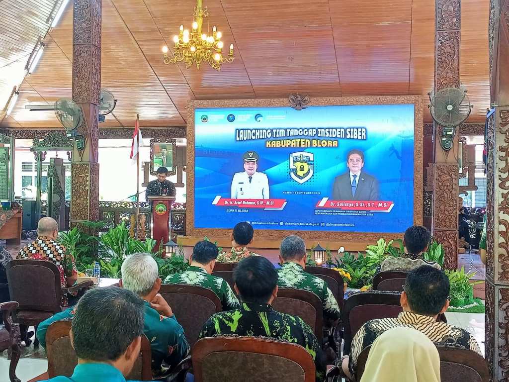 Menjaga Dari Ancaman Serangan Siber Dinkominfo Blora Launching Tim Tanggap&nbsp;Siber